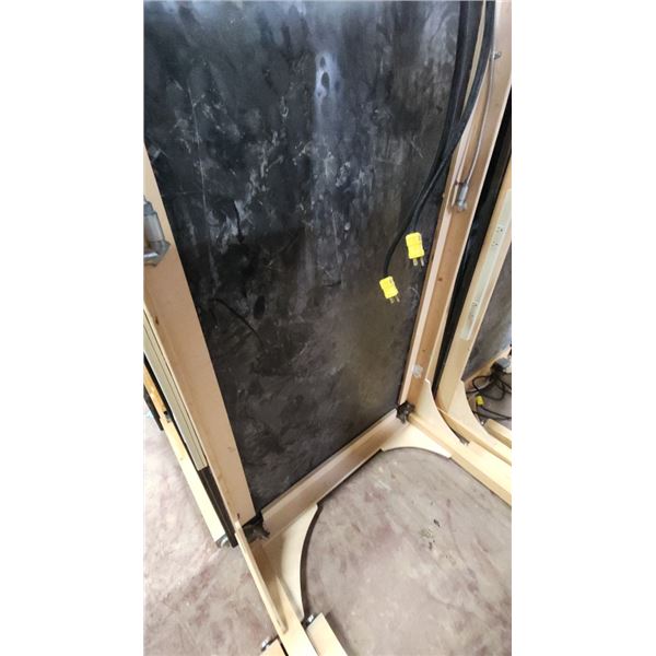 Chemical Resistant Table With Power Connection