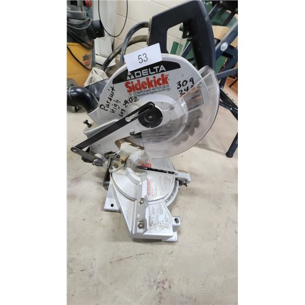 Delta Sidkick 10" Compound Miter Saw