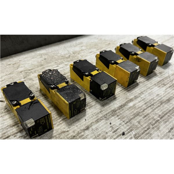 Lot of (6) TURCK #Bi20-CP40-VP4X2-H1141 & #Bi20-CP40-VP4X2/S10