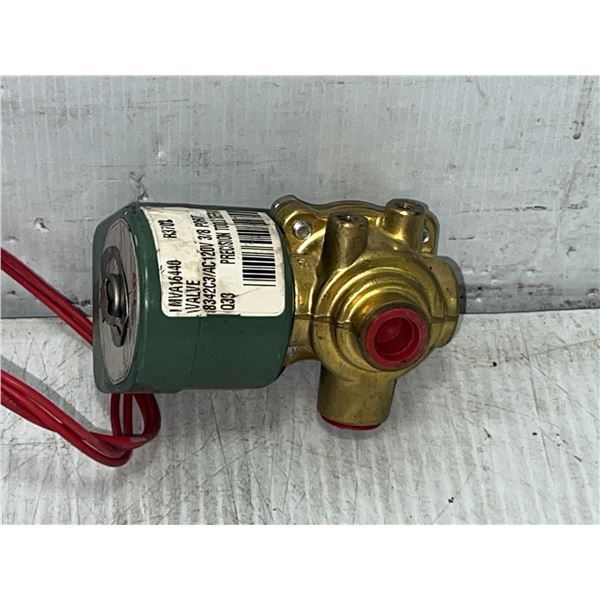 ASCO #8342C3 AC 120V 3/8" Port Valve