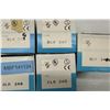 Image 4 : Lot of (5) Maruyasu #BLR-24G Pilot Lights Green