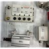 Image 2 : Lot of Misc. SMC Valves & Cylinders as Pictured