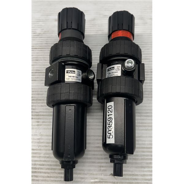 Lot of (2) Parker Filters #06E16B13AC & #06E17B13AC
