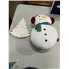Image 1 : Snowman and serving dish