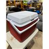 Image 1 : Rubbermaid cooler with ice packs