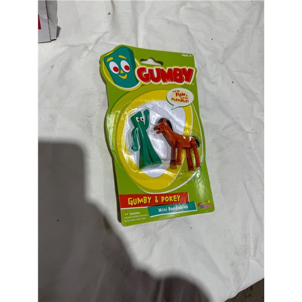 Gumby and pokey mini bindles