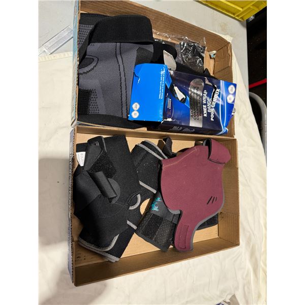 Knee supports, and other supports