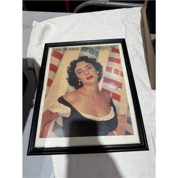 Elizabeth Taylor, the Sunday times magazine