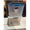 Image 1 : 2 storage bins