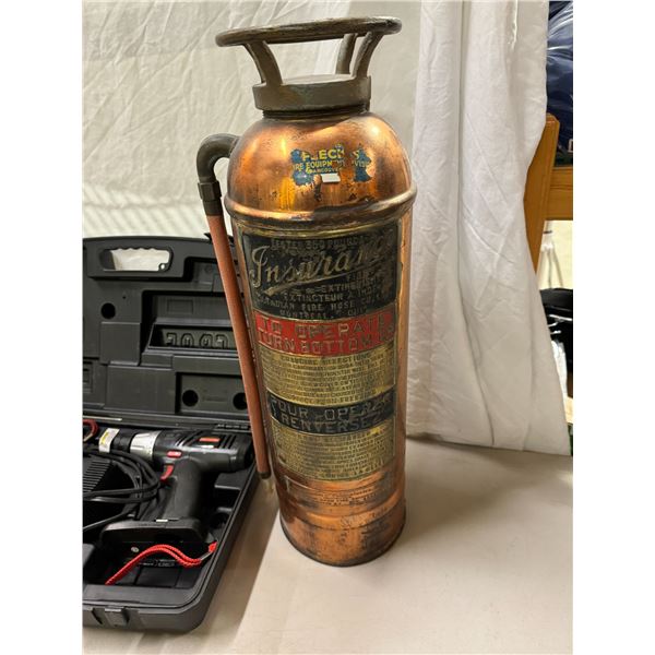 Antique fire extinguisher