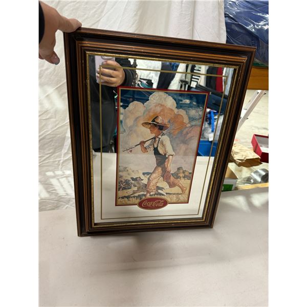 Coca-Cola collectible mirror