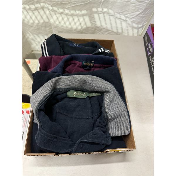 Men's golf shirts large