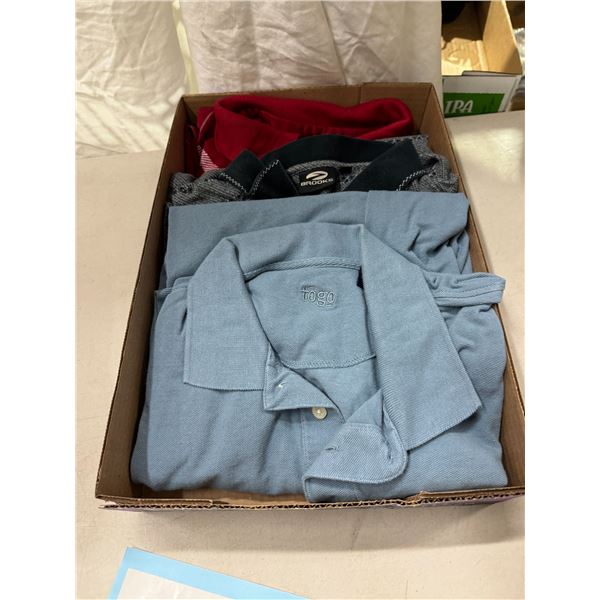 Men's golf shirts large