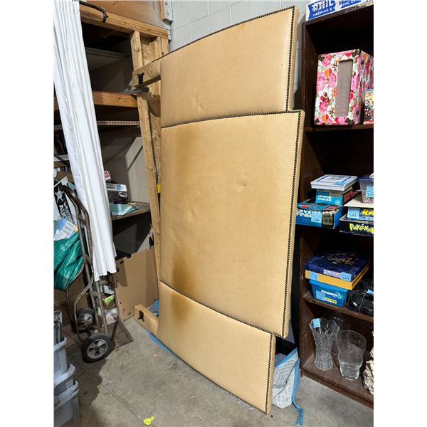 King headboard, footboard rails