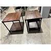 Image 1 : rustic side table set