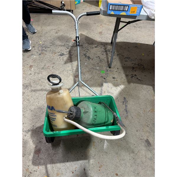 Sprayer and spreader