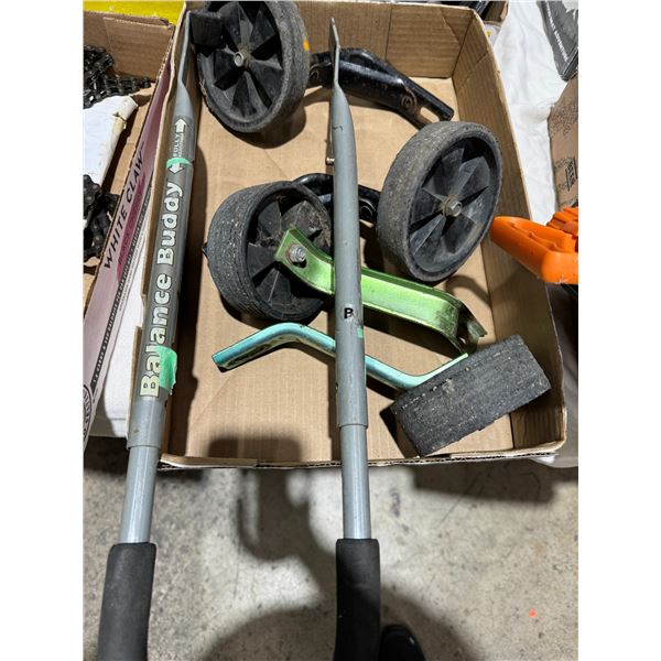 Training, wheels and balance, buddy