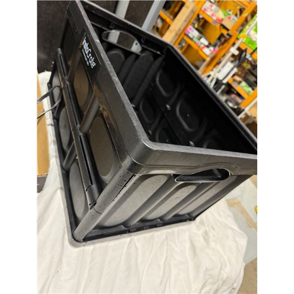 Folding crate