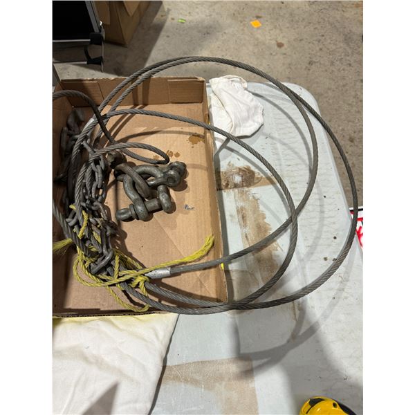 Cable, and other items