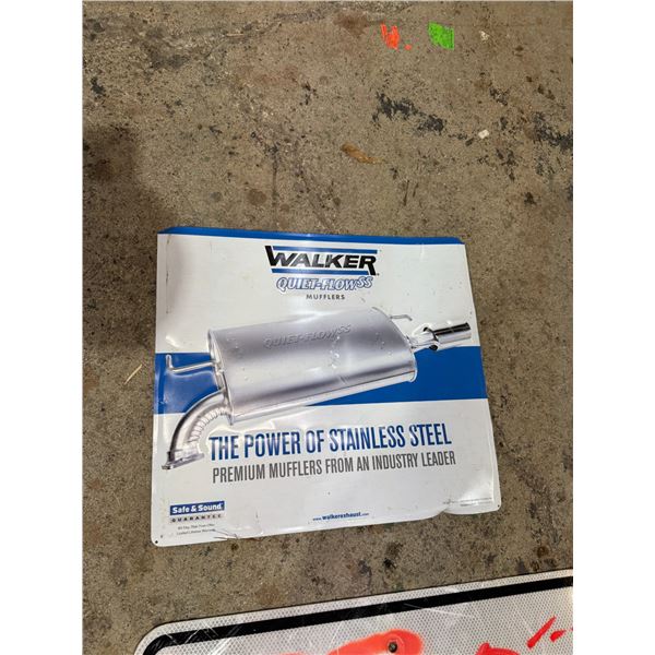 Walker advertising sign