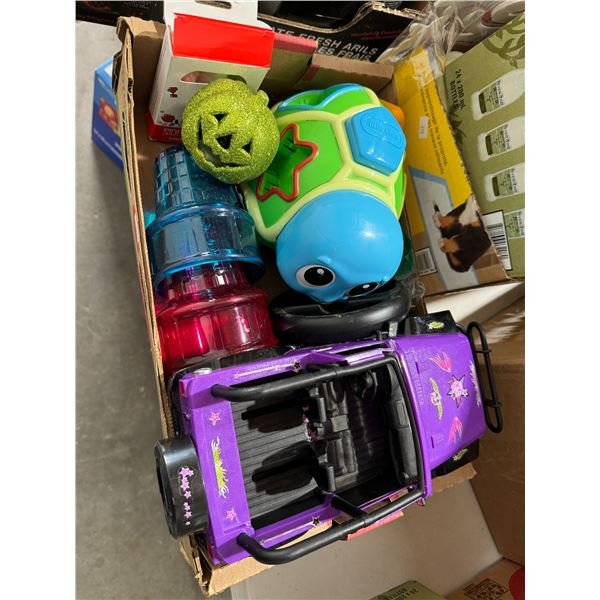 Assorted toys