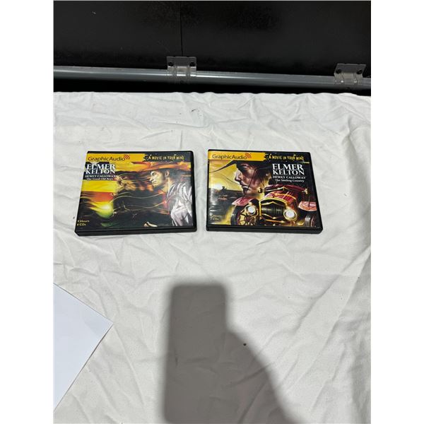 Graphic audio story CDs for the blind