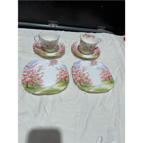 2 Royal Albert Blossom, Time trios