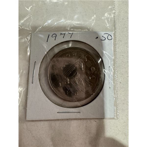 1977 Canadian nickel Dollar