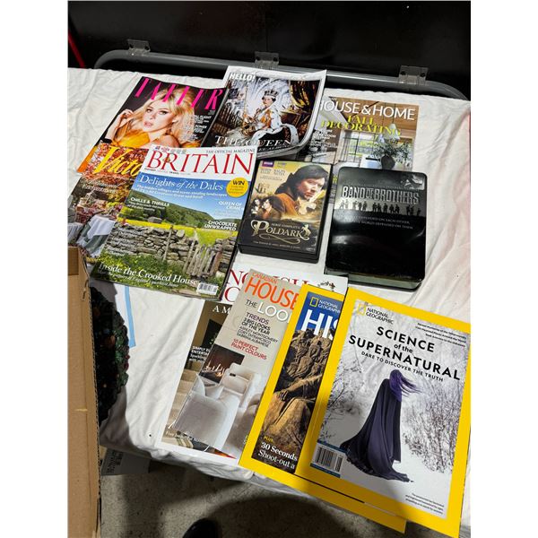 Magazines, DVDs