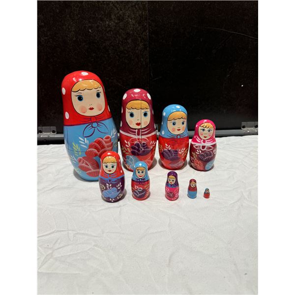 Russian nesting doll has crack see picture