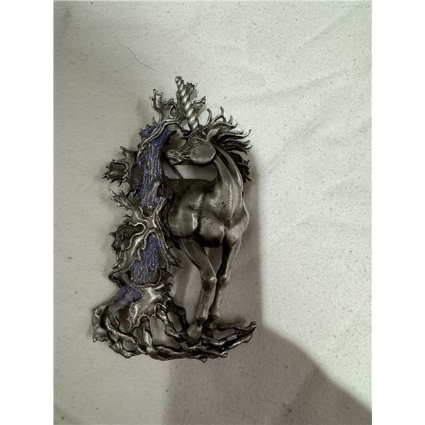 Fantasy Pewter brooch