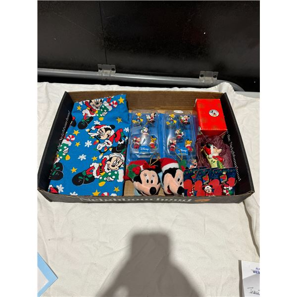 Mickey Mouse collectibles and ornaments