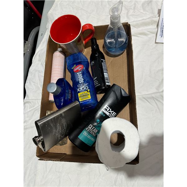 Assorted health and beauty items