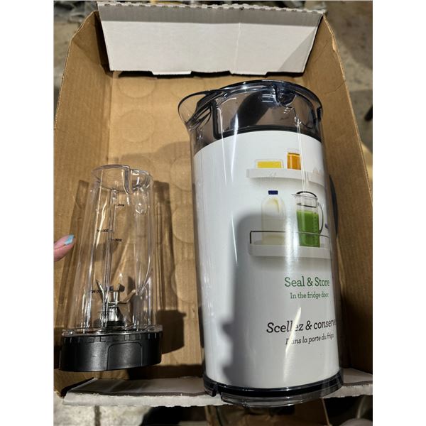 Kitchen items, seal, and store jug, etc.