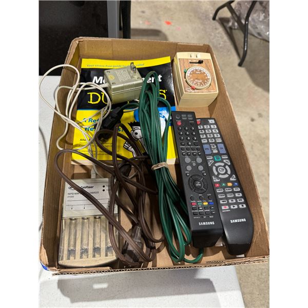 Remote controls and other items