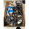 Image 1 : Assorted cords and electronic items