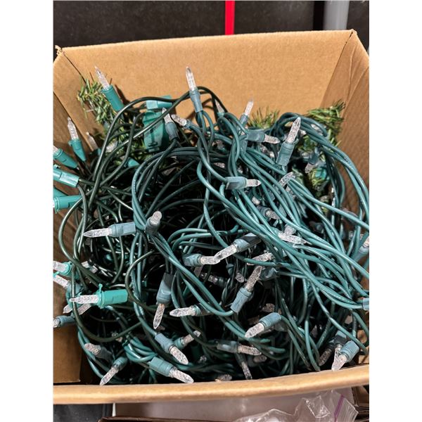 Christmas lights tested and working