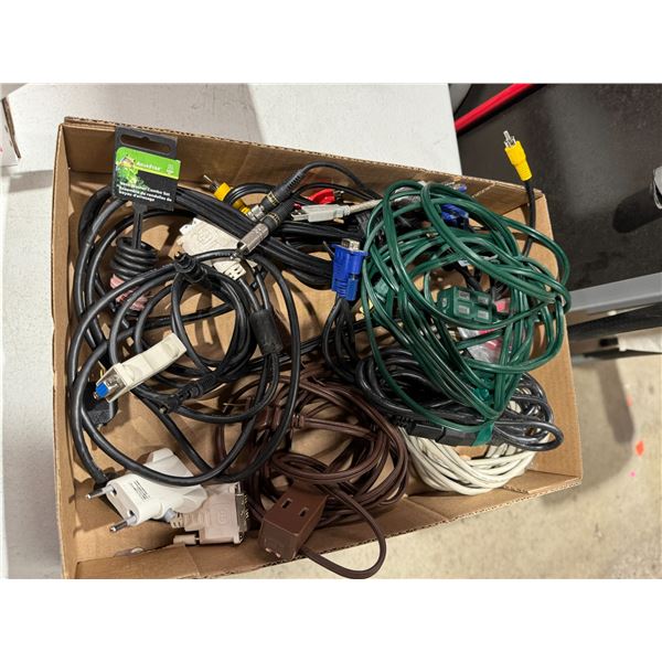 Assorted cords