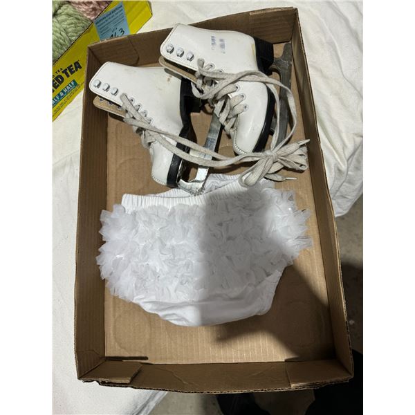 Figure skates and bottom