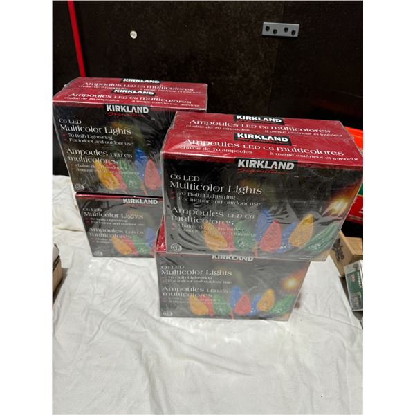 Multicolor Christmas lights new