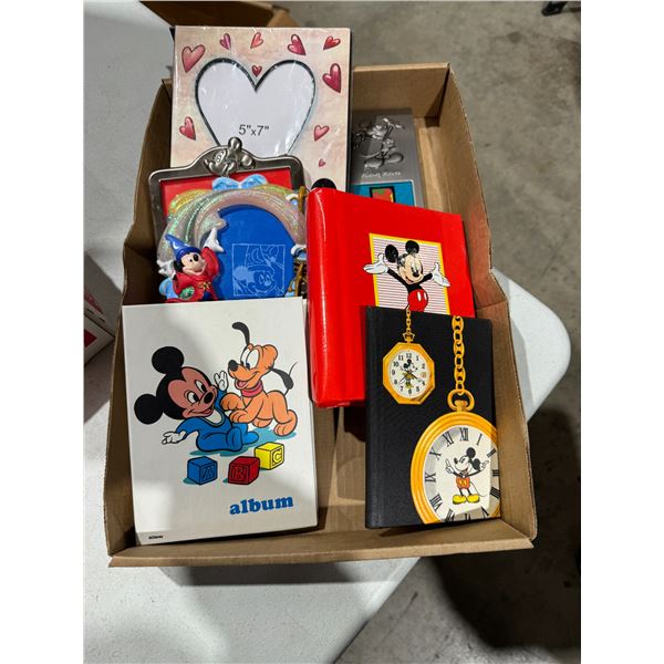 Mickey frames, albums, and address book
