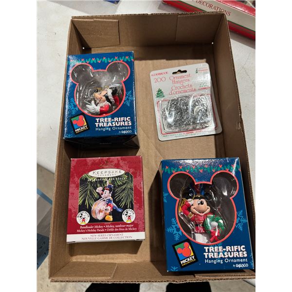 Mickey ornaments