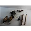 Image 7 : Shotgun Cleaning Rod, Pulleys, Vintage Door Knobs, Cheese Grinder and Carpenter's Level