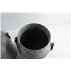 Image 3 : (2) Galvanized Cream Cans - Missing Lid