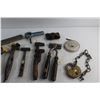 Image 3 : Horse Clippers, Hammer, Measuring Tape, Folding Ruler, Wrenches and Lock