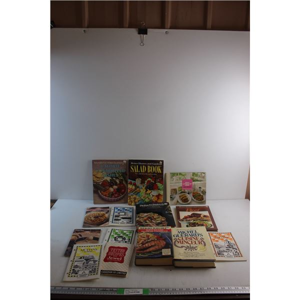 (15) Recipe Books - Salad Book, Calorie Controlled Dishes and Festive Favourites