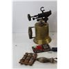 Image 2 : Pop Gun, Hand Saw, Old Welding torch
