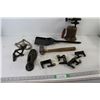 Image 1 : Hammer, Old Welding Torch, Shovel, (4) Clamps