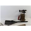 Image 2 : Hammer, Old Welding Torch, Shovel, (4) Clamps