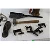 Image 3 : Hammer, Old Welding Torch, Shovel, (4) Clamps